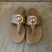 Michael Kors Shoes | Michael Kors Tan Sandals 7.5 | Color: Tan | Size: 7.5