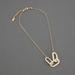 Lucky Brand Pearl Chain Necklace - Women's Ladies Accessories Jewelry Necklace Pendants in Gold