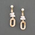 Lucky Brand Modern Pearl Statement Earring - Women's Ladies Accessories Jewelry Earrings in Gold