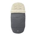 Maxi-Cosi Pram Footmuff for Maxi-Cosi Strollers, Cozy Toes, Warm Fleece Lined Baby Footmuff Suitable from Birth, Twillic Grey