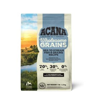 ACANA Sea to Stream Recipe + Wholesome Grains Dry Dog Food, 4-lb bag