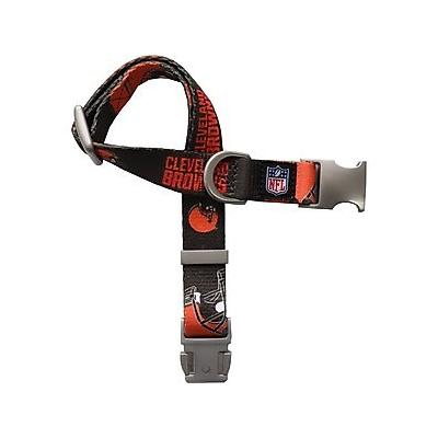 Littlearth NFL Premium Dog & Cat Collar, Cleveland Browns, Large