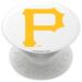 PopSockets White Pittsburgh Pirates Primary Logo PopGrip