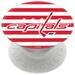 PopSockets White Washington Capitals Stripes Design PopGrip