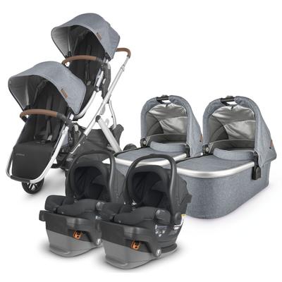 UPPAbaby VISTA V2 Twin Double Stroller + MESA V2 T...