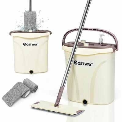 Costway - 360¡ã Flat Squeeze Mop...