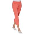 3/4-Jeans CASUAL LOOKS Gr. 42, Normalgrößen, orange (koralle) Damen Jeans Caprihosen 3/4 Hosen
