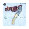 Damaszener Trekker Messer | Camping und Jagd | Damast-Stahl Hunting Knife | DHK08