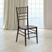 BizChair Walnut Wood Chiavari Chair