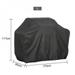 Brand Clearance!!1pcs Black Waterproof Barbecue Cover Dust-proof Rainproof Grill Cover Durable Square Barbecue Protection Cover for Indoor Outdoor Accessories