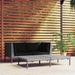 vidaXL Patio Lounge Set Outdoor Sofa Set Sectional Sofa with Cushions PE Rattan