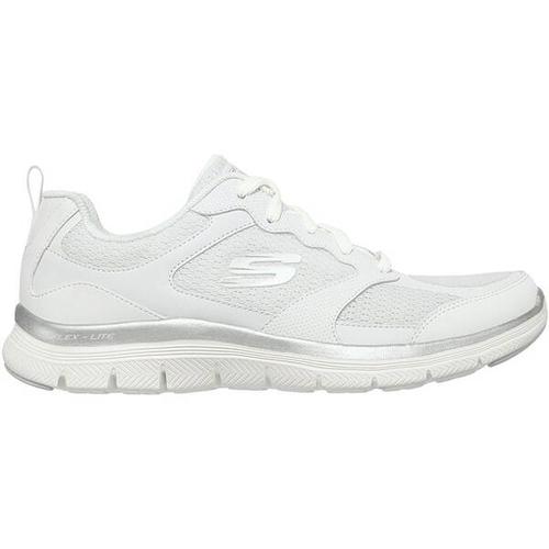 SKECHERS Damen Freizeitschuhe FLEX APPEAL 4.0 - ACTIVE FLOW, Größe 41 in Weiß