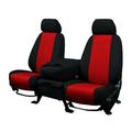 CalTrend Front 50/50 Split Bench NeoPrene Seat Covers for 1995-1999 Toyota Avalon - TY372-02PP Red Insert with Black Trim