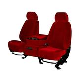 CalTrend Front Buckets O.E. Velour Seat Covers for 2012-2015 Chevy Volt - CV502-02RA Red Classic Insert and Trim