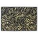 Furnish My Place Zebra Grazer Area Rug for Living Room Dining Room Kitchen Bedroom Made in India - 6 x 7