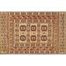Ahgly Company Indoor Rectangle Traditional Brown Red Southwestern Area Rugs 8 x 12