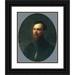 Samuel H. Sexton 12x14 Black Ornate Wood Framed Double Matted Museum Art Print Titled: Levi Hale Willard (1857)