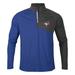 Men's Levelwear Royal/Charcoal Toronto Blue Jays Pinnacle Quarter-Zip Pullover Top