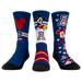 Unisex Rock Em Socks Arizona Wildcats Disney Three-Pack Crew