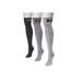 Plus Size Women's Cuff Over The Knee Slippers Socks by MUK LUKS in Black (Size ONE)