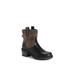 Women's Arlene Bootie by MUK LUKS in Black Ombre (Size 11 M)