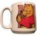 Disney Dining | Disney Winnie The Pooh Bear Cup Mug | Color: Pink/Yellow | Size: 3.75”