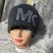 Michael Kors Accessories | Michael Kors Men`S Mk Logo Knit One Size Beanie Hat | Color: Gray | Size: Os