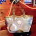 Coach Bags | Coach Purse Silver Gold Beautiful Bag Great Condition Lots Of Pockets & Space | Color: Gold/Silver | Size: Os