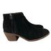 Madewell Shoes | Madewell Janice Black Suede Ankle Boots Women's Size 7 | Color: Black | Size: 7