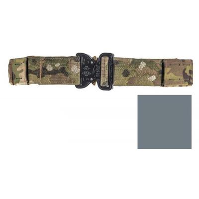 Raptor Tactical ODIN Mark IV Duty Belt Cobra 45 Buckle 2 Row Molle Panel 3GUN Stiffness Tactical Grey Large RT-ODIN-M4-TG-L-453G2R