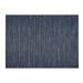 Blue/White 106 x 72 x 0.15 in Area Rug - Chilewich Easy Care Rib Weave Floor Mat, Synthetic | 106 H x 72 W x 0.15 D in | Wayfair 200845-007