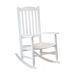 Hinkle Outdoor Chair Company Cooper Creek Rocker in Gray/White | 44 H x 26 W x 34 D in | Wayfair 217SWF-RTA