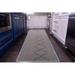 Gray 26 x 0.27 in Indoor Area Rug - Purhome Trellis Low Pile Slip Resistant Rugs Nylon | 26 W x 0.27 D in | Wayfair WF-CUS1701-36in41ft
