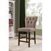 Red Barrel Studio® Nofer Bar Stool Wood/Upholstered in Brown | 41 H x 21 W x 26 D in | Wayfair B0CD8E53EDB3495BA0353AA48E4751E8