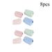 4/8pcs Color Random Camping Household Holder Bathroom Case Travel Toothbrush Cover Brush Cap Toothbrush Head Storage Box 8PCS