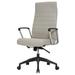 Latitude Run® Faux Leather Conference Chair Upholstered in Gray/Brown | 47 H x 25 W x 23 D in | Wayfair E6D944B50E794E8DA10624F2844A4D49