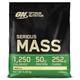 Optimum Nutrition Serious Mass Protein Powder High Calorie Weight Gainer with 25 Vitamins and Minerals, Creatine and Glutamine, Vanilla Flavour, 16 Servings, 5,45 kg