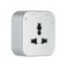 Universal 3-Pin Track Sockets Power Track Socket Outlet Versatile Electric Mobile Track Socket Power Track Adapter