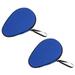 Uxcell Table Tennis Racket Case Ping Pong Paddle Case Hard Cover Container Bag Gourd Shape Blue 2 Pack