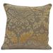 Cushion Covers For Chairs Gold Throw Pillows Cover Damask Throw Pillows Cover Pillow Covers 18x18 inch (45x45 cm) Square Burnout Velvet Throw Pillows Cover Floral - Golden Damask