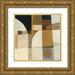 Schick Mike 15x15 Gold Ornate Wood Framed with Double Matting Museum Art Print Titled - Champagne II