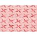 Ahgly Company Machine Washable Indoor Rectangle Transitional Light Rose Pink Area Rugs 8 x 10
