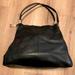 Coach Bags | Coach Madison Phoebe Black Leather Shoulder Bag | Color: Black | Size: Os