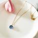 Kate Spade Jewelry | Last Onekate Spade Dainty Princess Cut Pave Pendant Necklace Blue | Color: Blue/Gold | Size: Os
