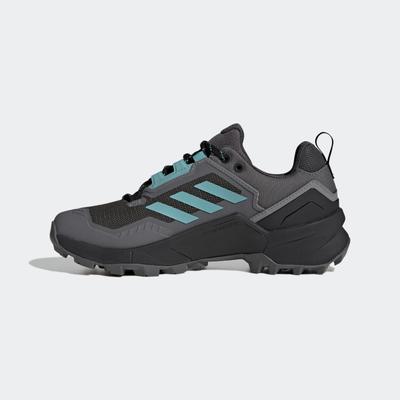 Wanderschuh ADIDAS TERREX "TERREX SWIFT R3 GTX W", Gr. 38,5, grau (grau five, mint ton, core schwarz), Textil, Synthetik