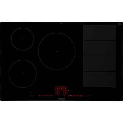 SIEMENS Flex-Induktions-Kochfeld, schwarz, B:79,2cm H:5,6cm T:51,2cm, Kochfelder, mit powerMove Plus Image