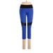 Adidas Active Pants - Low Rise: Blue Activewear - Women's Size Small