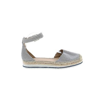 Nordstrom Signature Flats: Blue Shoes - Women's Size 38.5 - Almond Toe