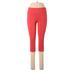 Reebok Active Pants - Mid/Reg Rise: Orange Activewear - Women's Size Medium