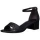 Tamaris Damen 1-1-28201-39 Sandale mit Absatz, Black Glam, 40 EU